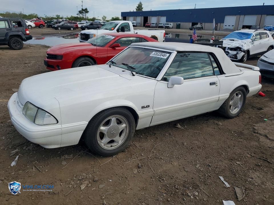 1993 FORD MUSTANG LX – Lot 53633546 auction photo