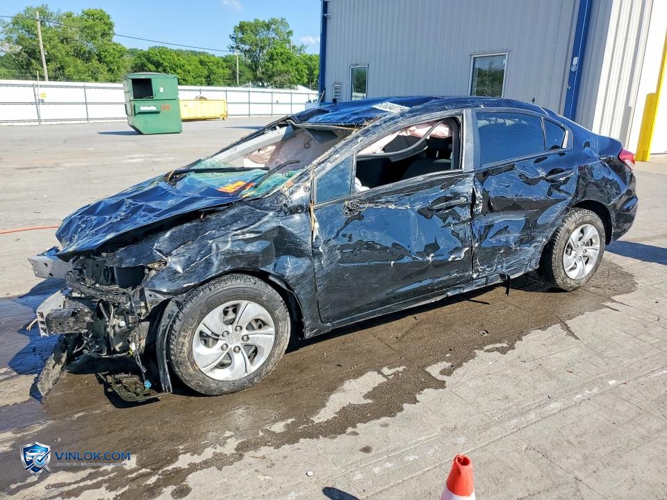 2015 HONDA CIVIC LX – Lot 53634076 auction photo