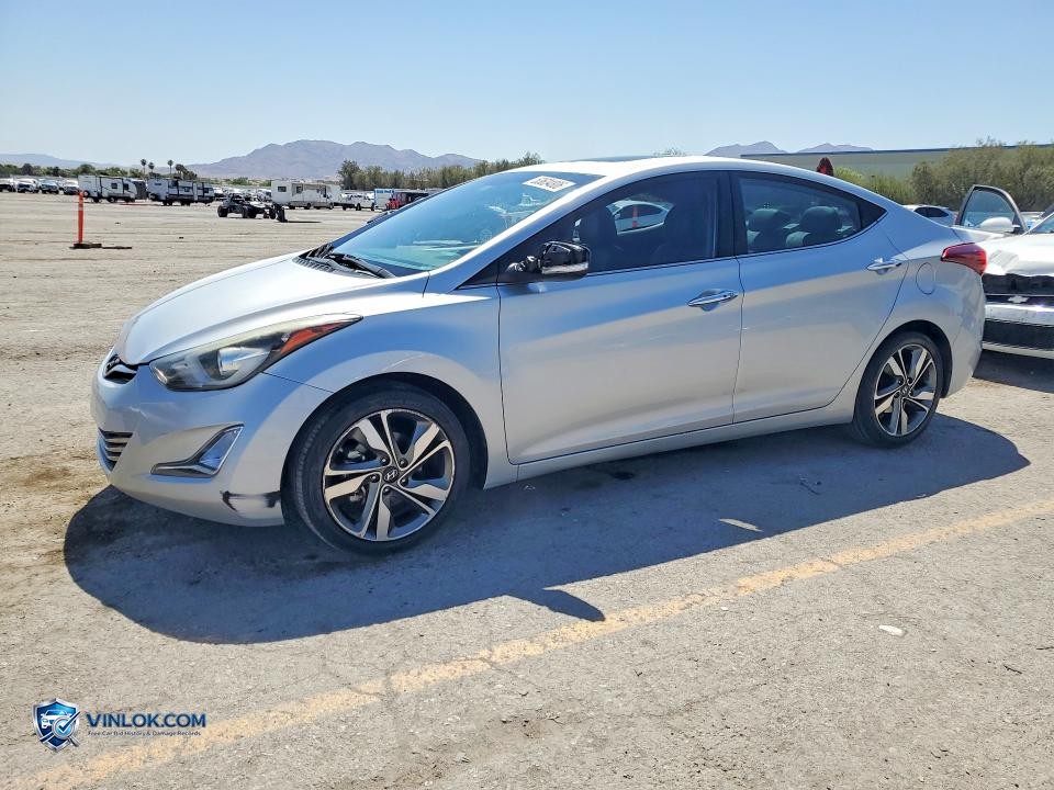 2015 HYUNDAI ELANTRA LIMITED – Lot 53634806 auction photo