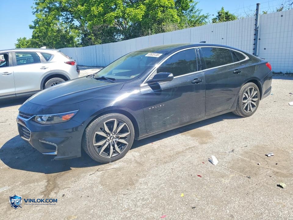 2017 CHEVROLET MALIBU LT – Lot 53635136 auction photo