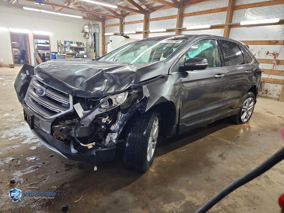 2017 FORD EDGE TITANIUM – Lot 53635796 auction photo