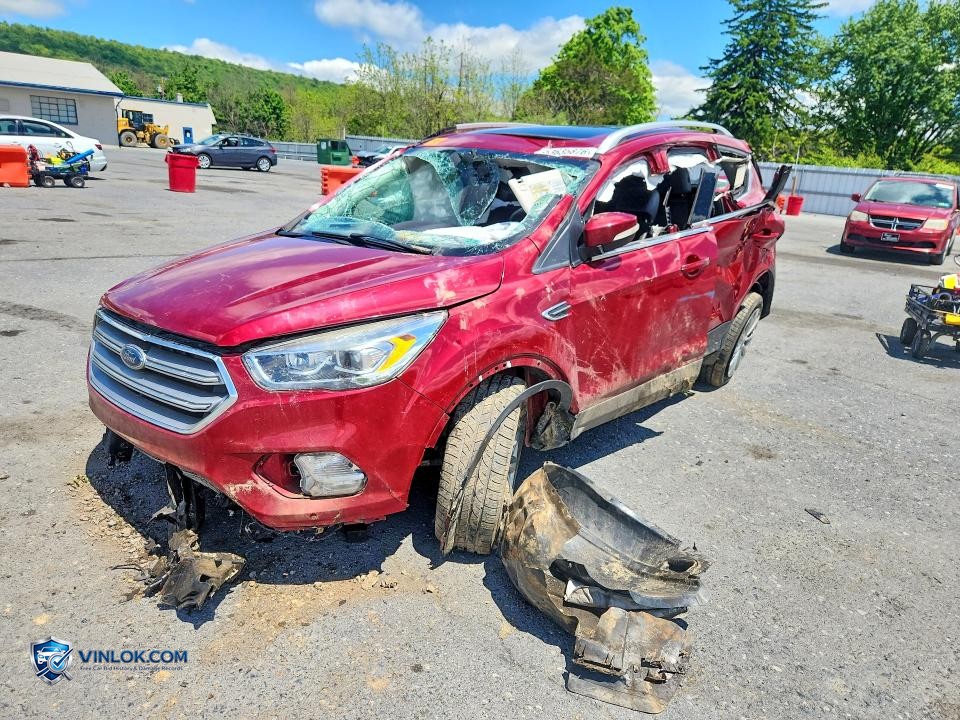 2017 FORD ESCAPE TITANIUM – Lot 53635876 auction photo