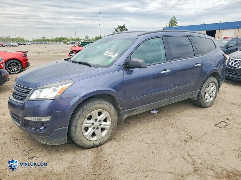 2013 CHEVROLET TRAVERSE LS – Lot 53636666 auction photo