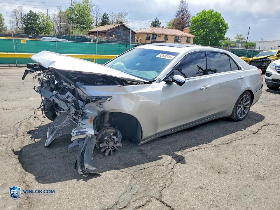 2017 CADILLAC CTS LUXURY – Lot 53639146 auction photo