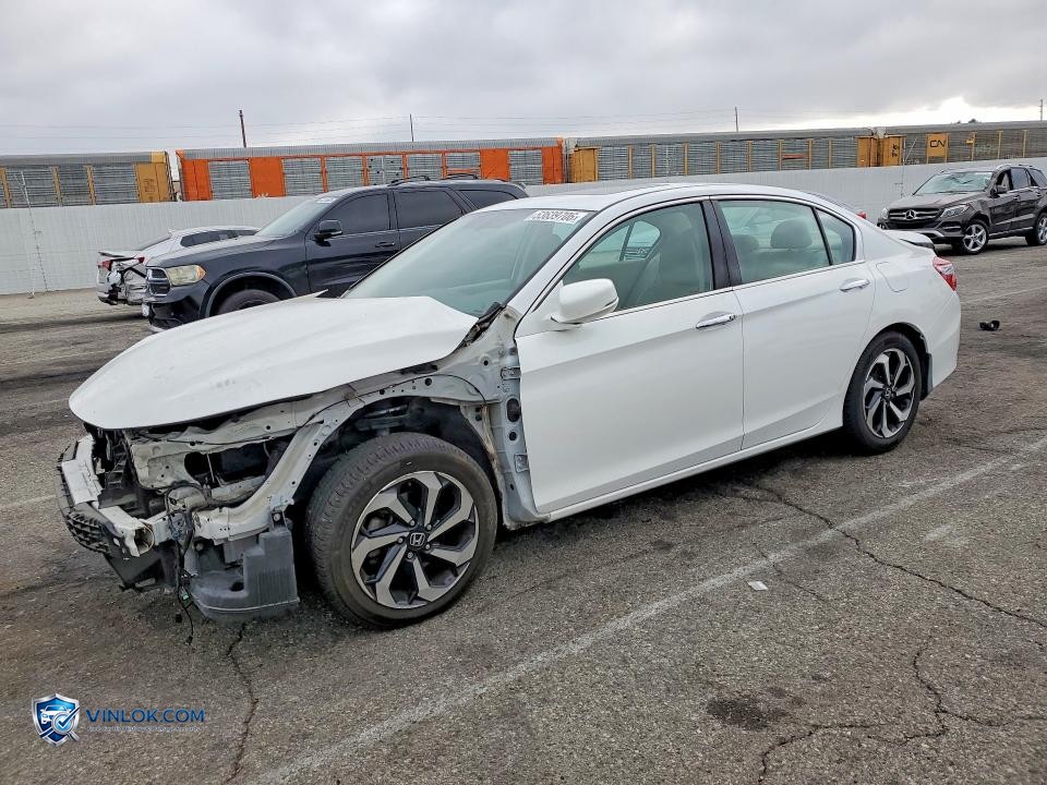 2016 HONDA ACCORD EXL – Lot 53639706 auction photo