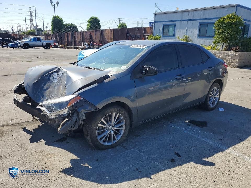 2015 TOYOTA COROLLA LE PLUS – Lot 53640856 auction photo