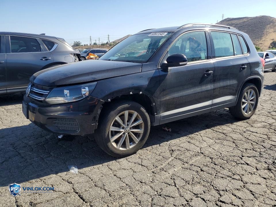 2017 VOLKSWAGEN TIGUAN S – Lot 53641546 auction photo