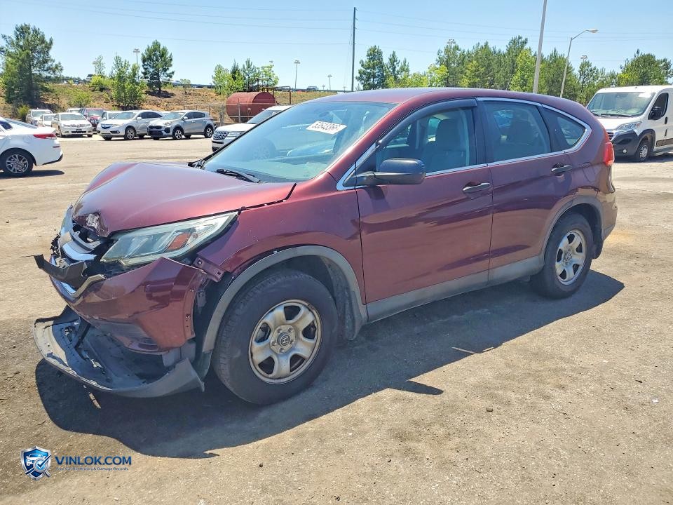 2015 HONDA CR-V LX – Lot 53643366 auction photo