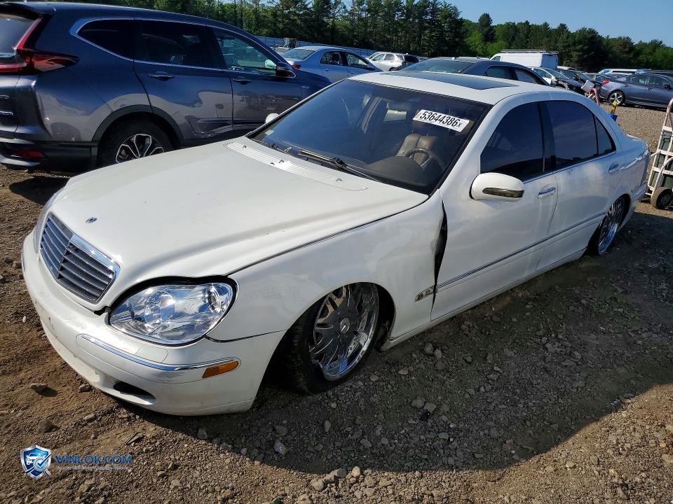2001 MERCEDES-BENZ S 500 – Lot 53644386 auction photo