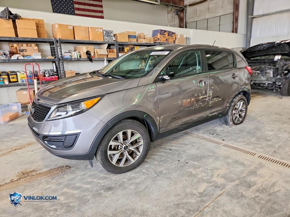 2016 KIA SPORTAGE LX – Lot 53644966 auction photo