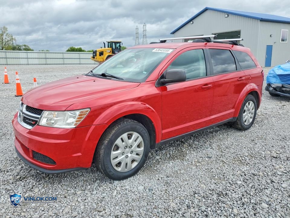 2017 DODGE JOURNEY SE – Lot 53645556 auction photo