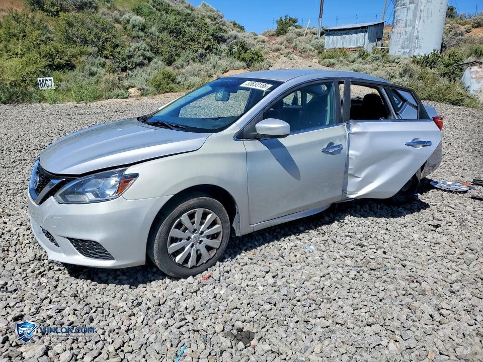 2017 NISSAN SENTRA SV – Lot 53653186 auction photo
