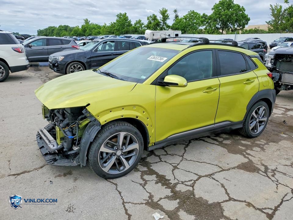 2020 HYUNDAI KONA LIMITED – Lot 53653756 auction photo