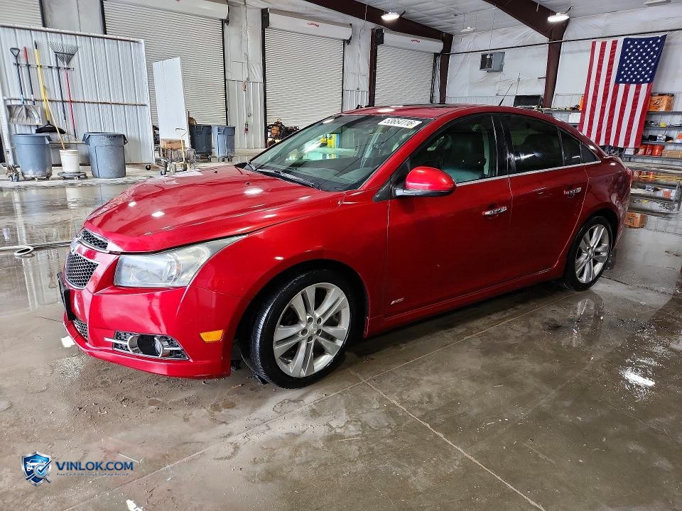 2013 CHEVROLET CRUZE LTZ – Lot 53654116 auction photo
