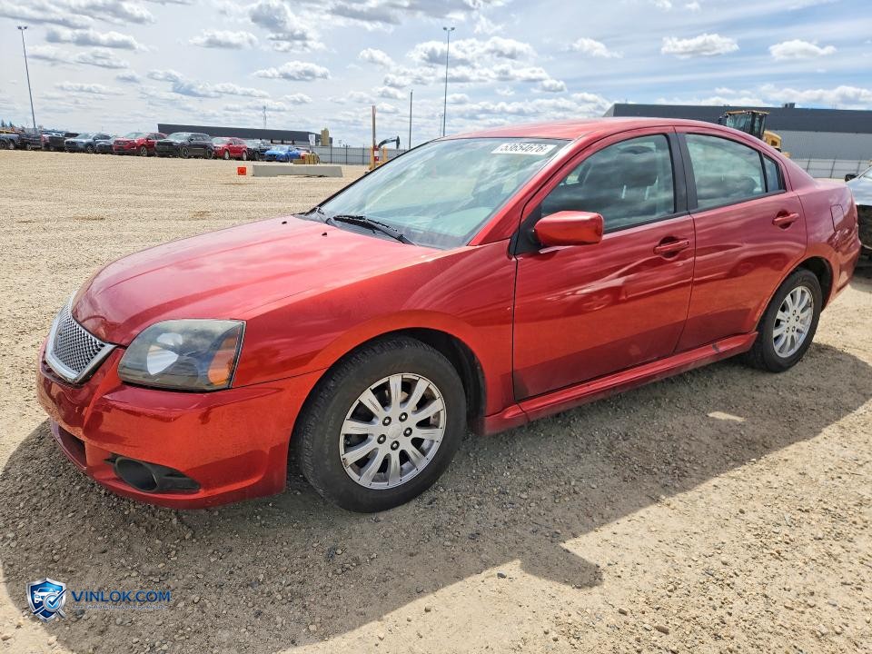 2010 MITSUBISHI GALANT ES – Lot 53654676 auction photo