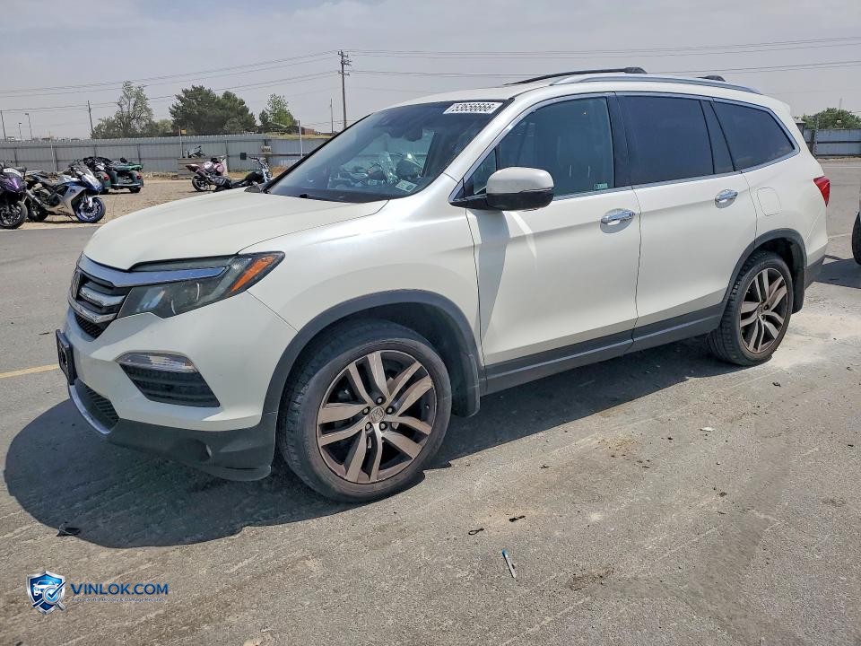 2017 HONDA PILOT ELITE – Lot 53656666 auction photo