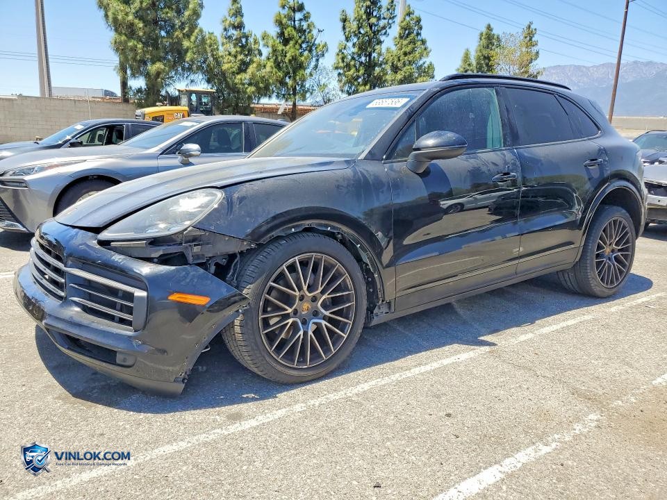 2020 PORSCHE CAYENNE – Lot 53657536 auction photo