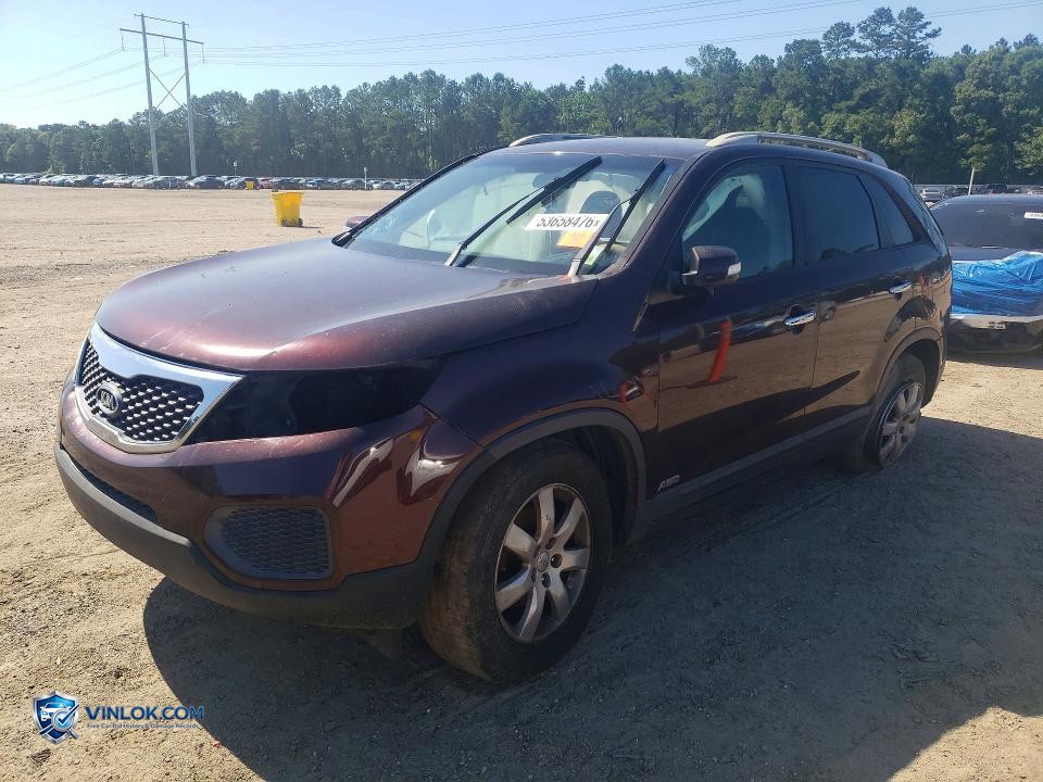 2013 KIA SORENTO LX – Lot 53658476 auction photo