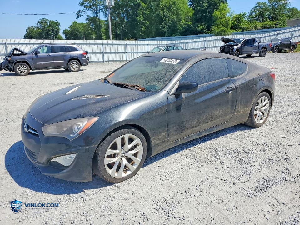 2014 HYUNDAI GENESIS COUPE 2.0T – Lot 53659356 auction photo