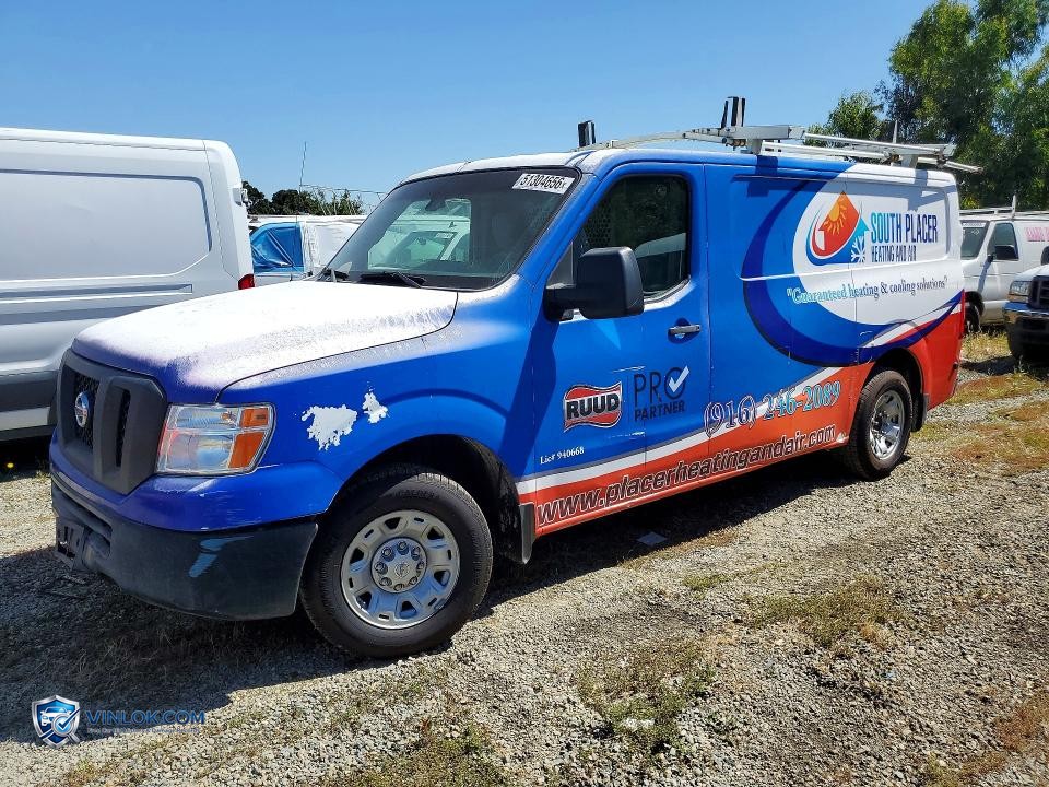 2016 NISSAN NV 2500 HD SV – Lot 53660186 auction photo