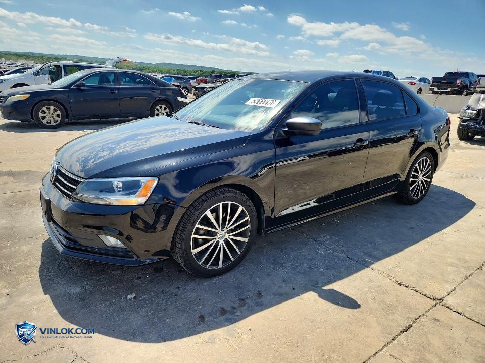 2016 VOLKSWAGEN JETTA SPORT – Lot 53660476 auction photo