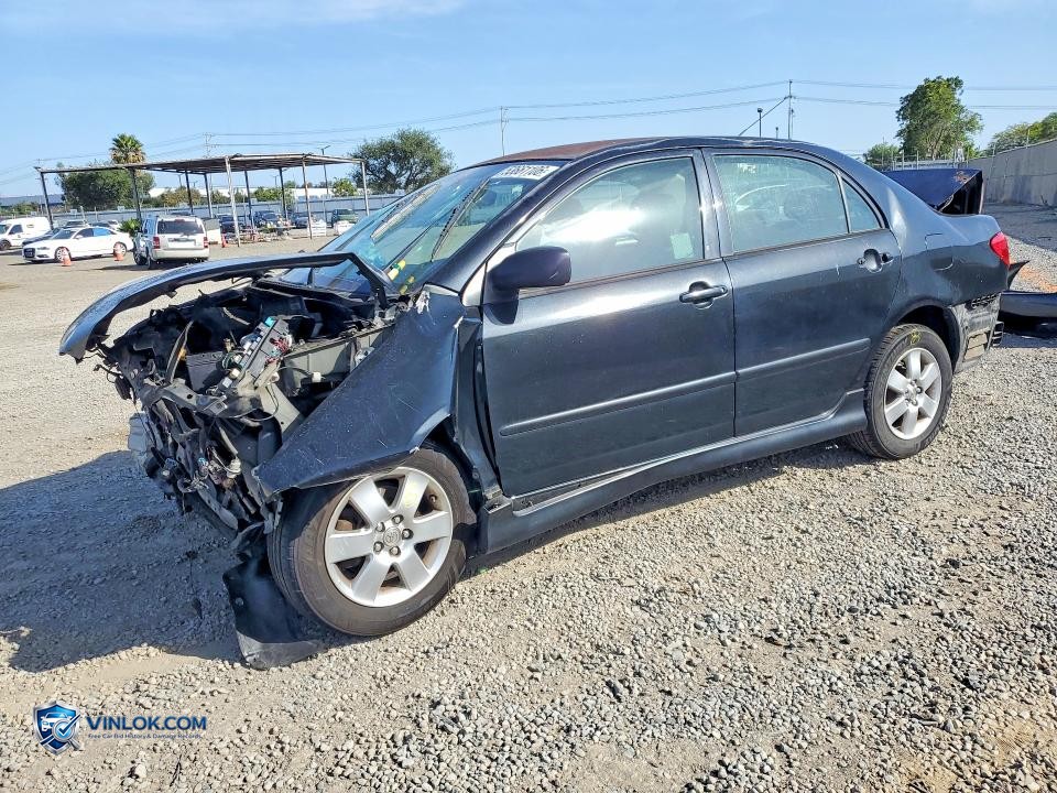 2008 TOYOTA COROLLA S – Lot 53661106 auction photo
