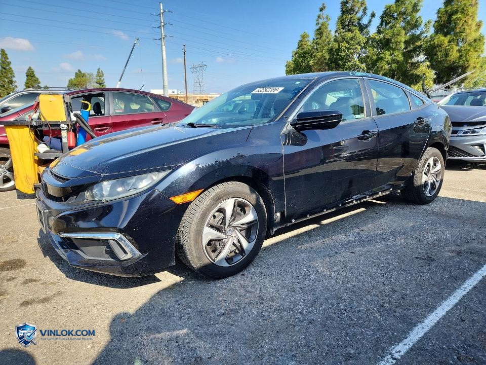 2019 HONDA CIVIC LX – Lot 53662266 auction photo