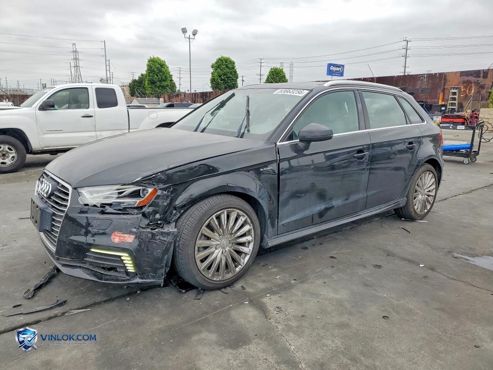2018 AUDI A3 E-TRON PREMIUM PLUS – Lot 53663256 auction photo