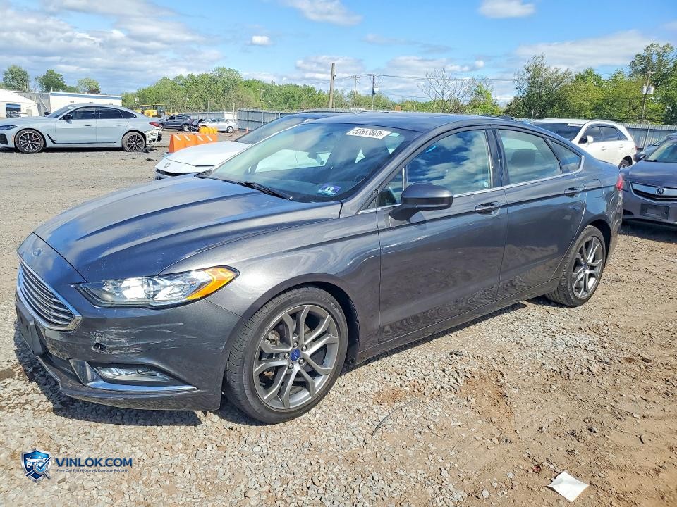 2017 FORD FUSION SE – Lot 53663806 auction photo