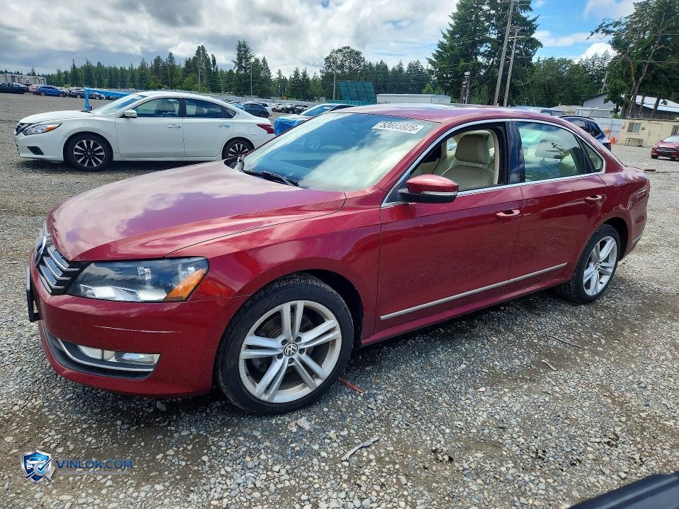 2015 VOLKSWAGEN PASSAT SEL – Lot 53665926 auction photo