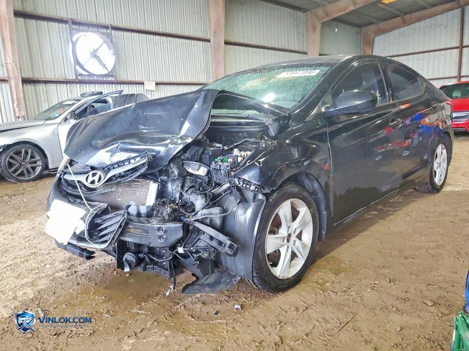 2013 HYUNDAI ELANTRA GLS – Lot 53667086 auction photo