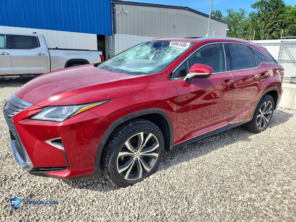 2017 LEXUS RX 350 BASE – Lot 53667436 auction photo