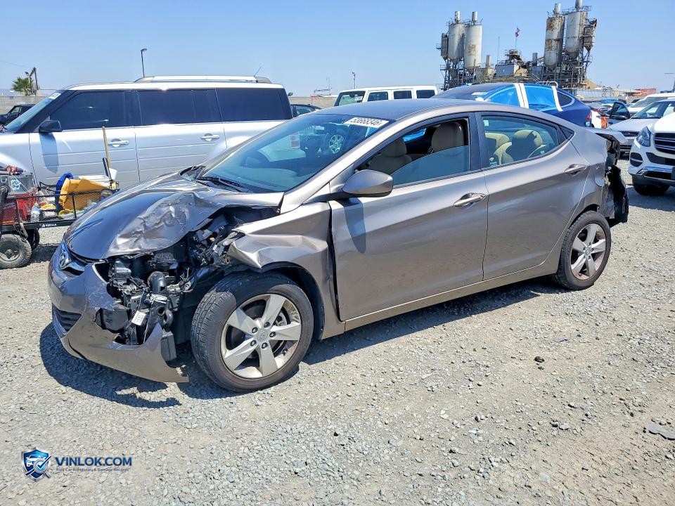 2011 HYUNDAI ELANTRA GLS – Lot 53668346 auction photo