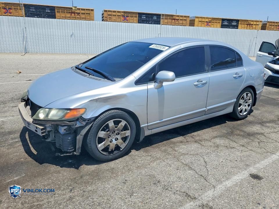 2007 HONDA CIVIC LX – Lot 53668926 auction photo