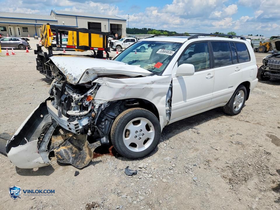 2006 TOYOTA HIGHLANDER LIMITED – Lot 53669836 auction photo