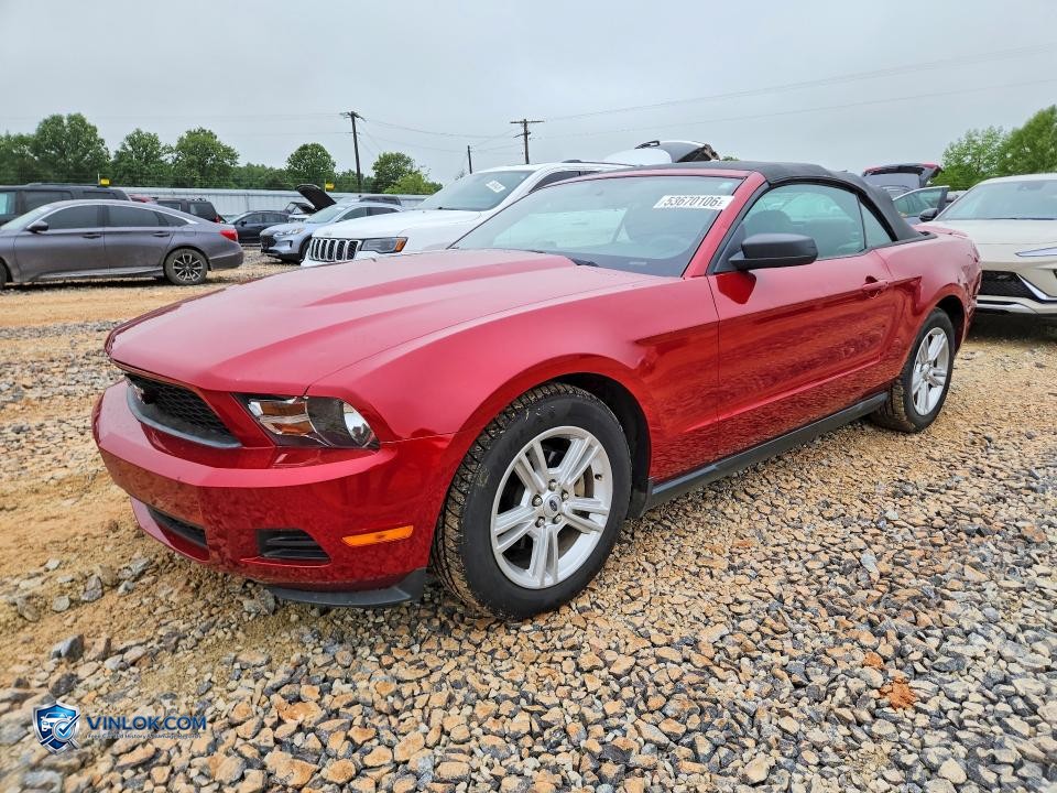 2010 FORD MUSTANG – Lot 53670106 auction photo