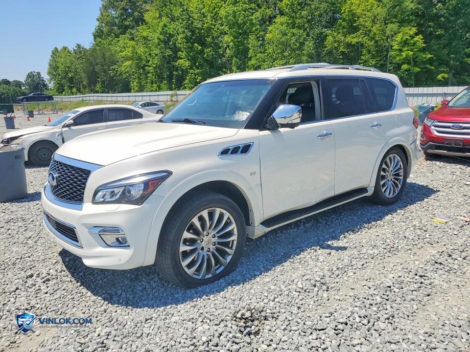 2017 INFINITI QX80 BASE – Lot 53670206 auction photo