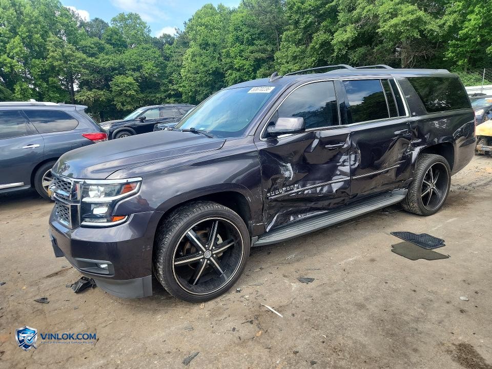 2016 CHEVROLET SUBURBAN C1500 LT – Lot 53670236 auction photo