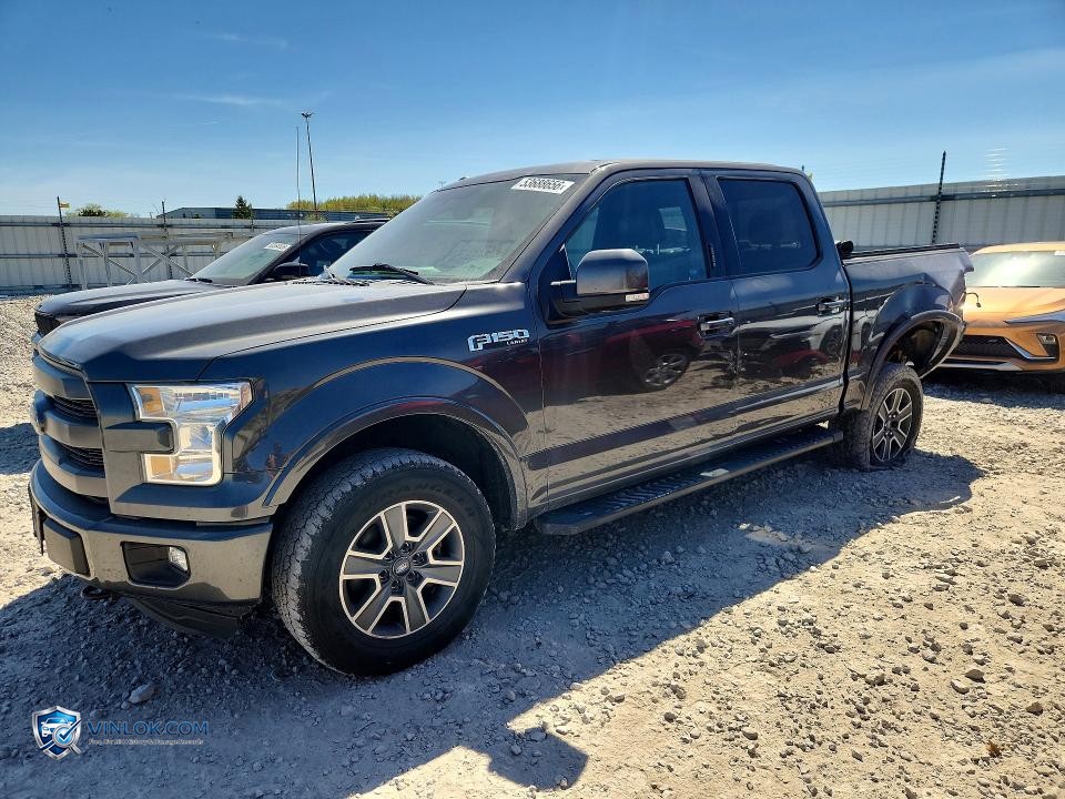 2016 FORD F150 SUPERCREW – Lot 53688656 auction photo