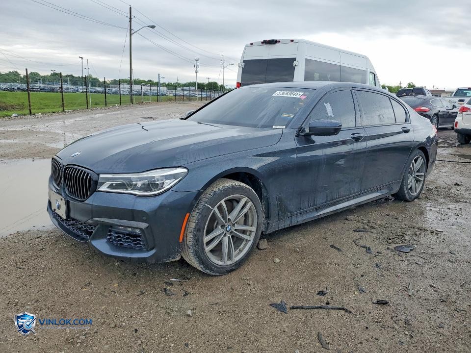 2017 BMW 750 XI – Lot 53693646 auction photo
