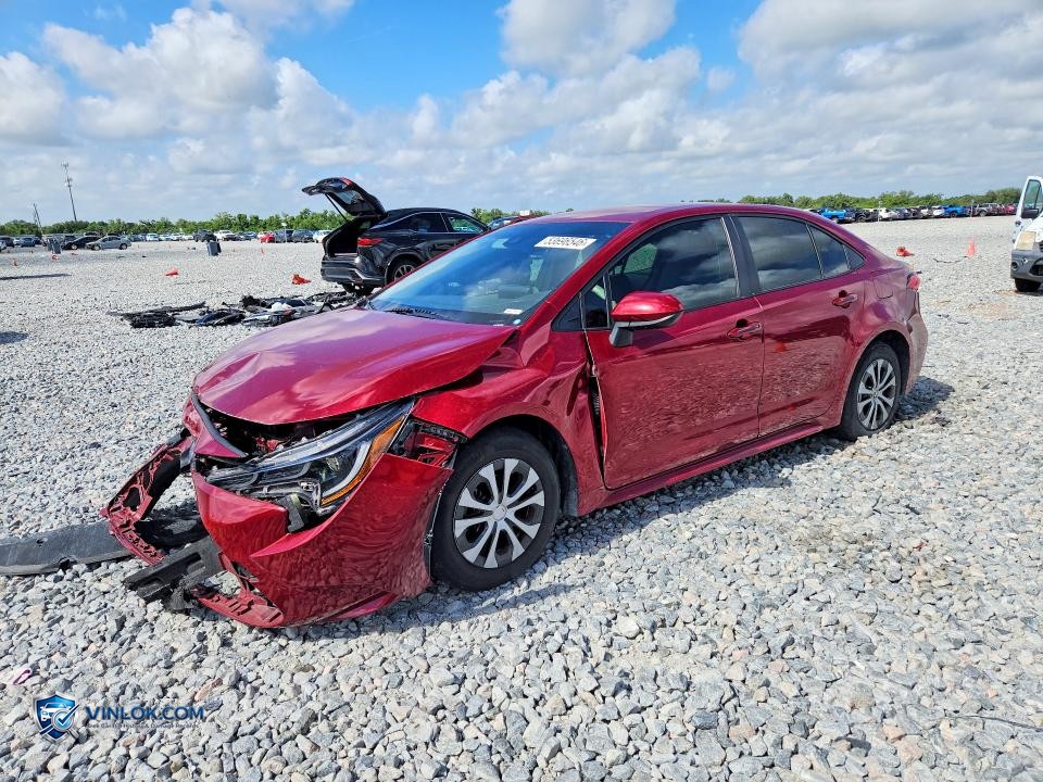 2022 TOYOTA COROLLA LE – Lot 53696546 auction photo