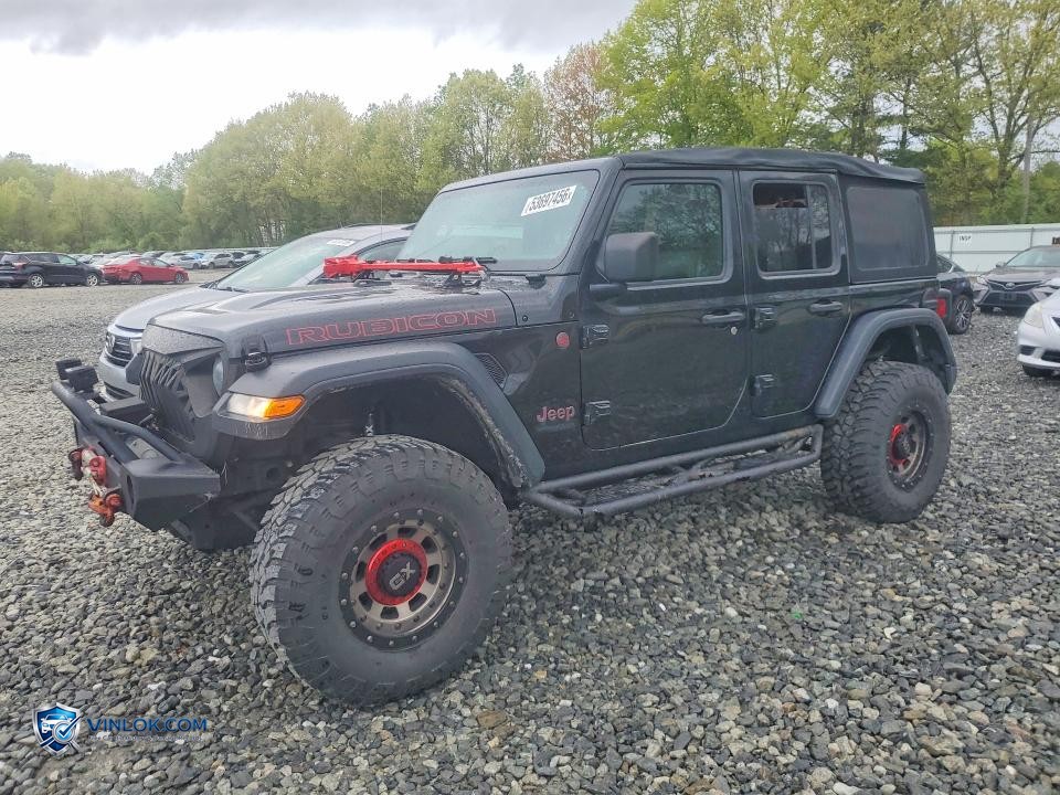 2018 JEEP WRANGLER UNLIMITED RUBICON – Lot 53697456 auction photo
