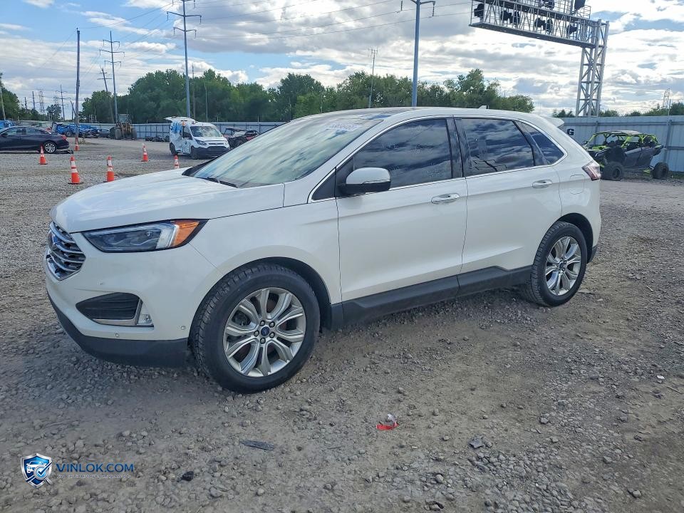 2020 FORD EDGE TITANIUM – Lot 53698466 auction photo