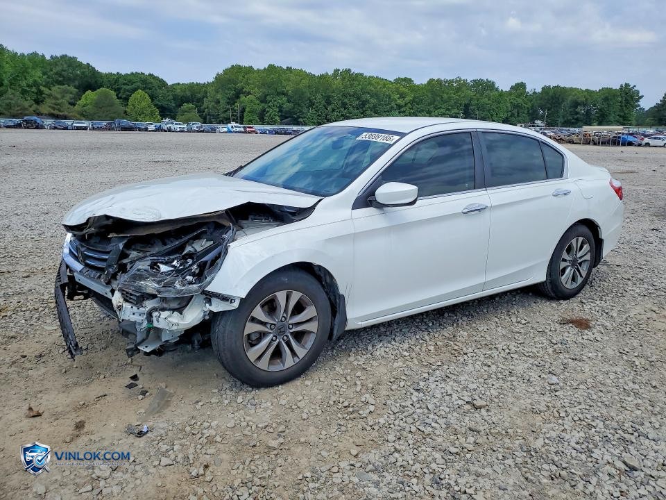 2014 HONDA ACCORD LX – Lot 53699166 auction photo