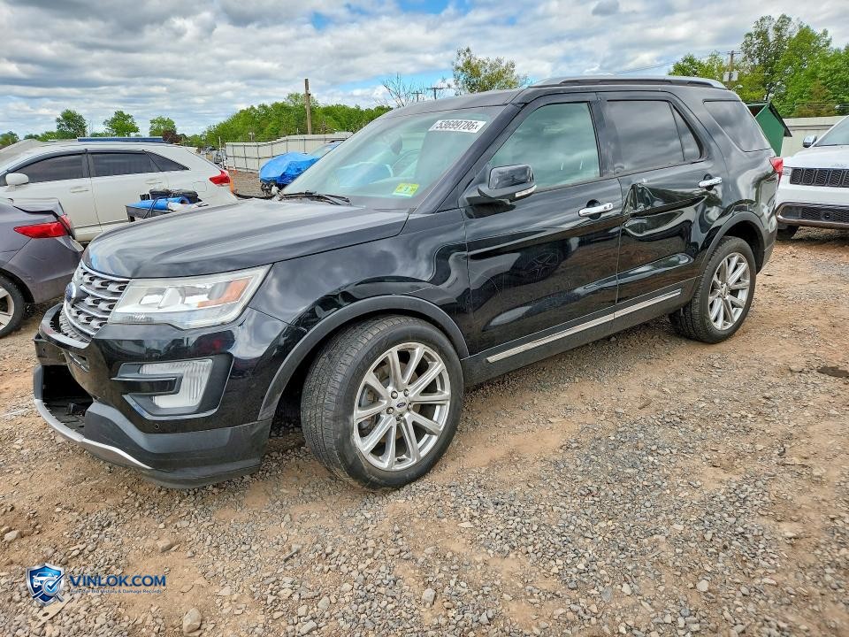 2017 FORD EXPLORER LIMITED – Lot 53699786 auction photo