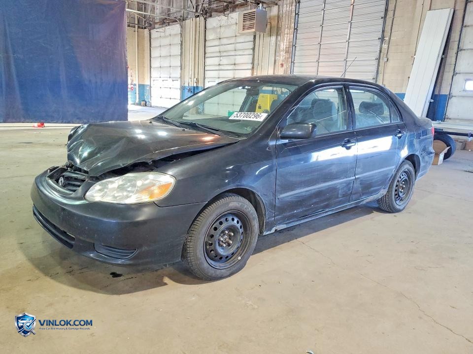 2003 TOYOTA COROLLA CE – Lot 53700296 auction photo