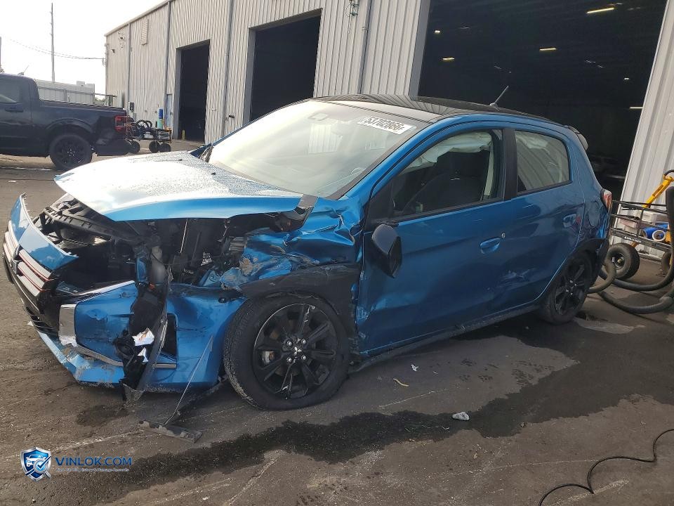 2024 MITSUBISHI MIRAGE SE – Lot 53702866 auction photo