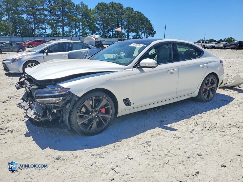 2023 GENESIS G70 3.3T STANDARD – Lot 53705786 auction photo