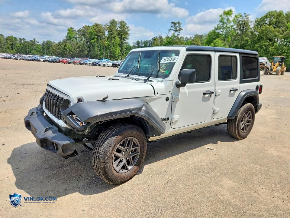 2024 JEEP WRANGLER SPORT – Lot 53706586 auction photo