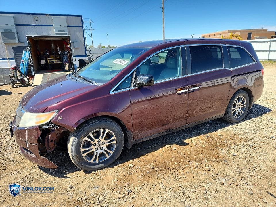 2011 HONDA ODYSSEY EXL – Lot 53709296 auction photo